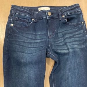 RSQ Melrose Cuff Ankle Dark Jeans Size 12